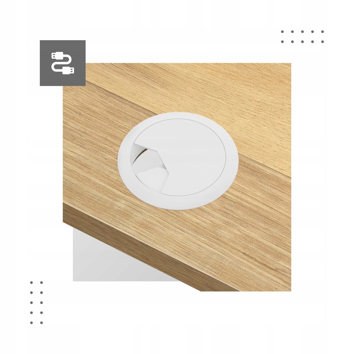 Biurko Elektryczne Z REGULACJĄ WYSOKOŚCI Mark Adler Leader 7.0 Craft Głębokość mebla 60 cm