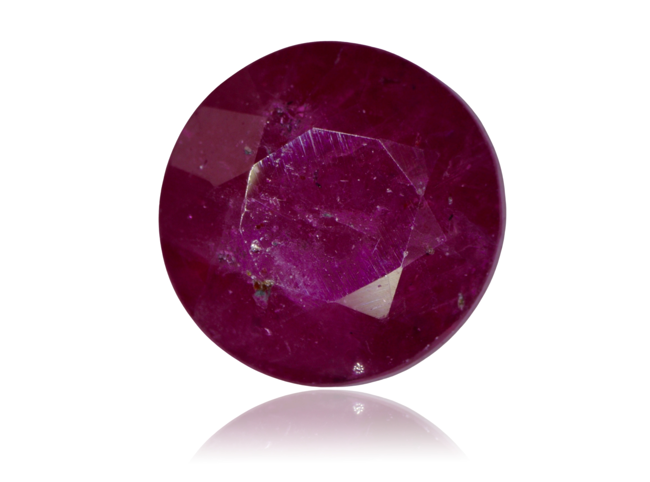 Rubín 1.16ct Kulatý Tanzanie eCertifikát Wbd