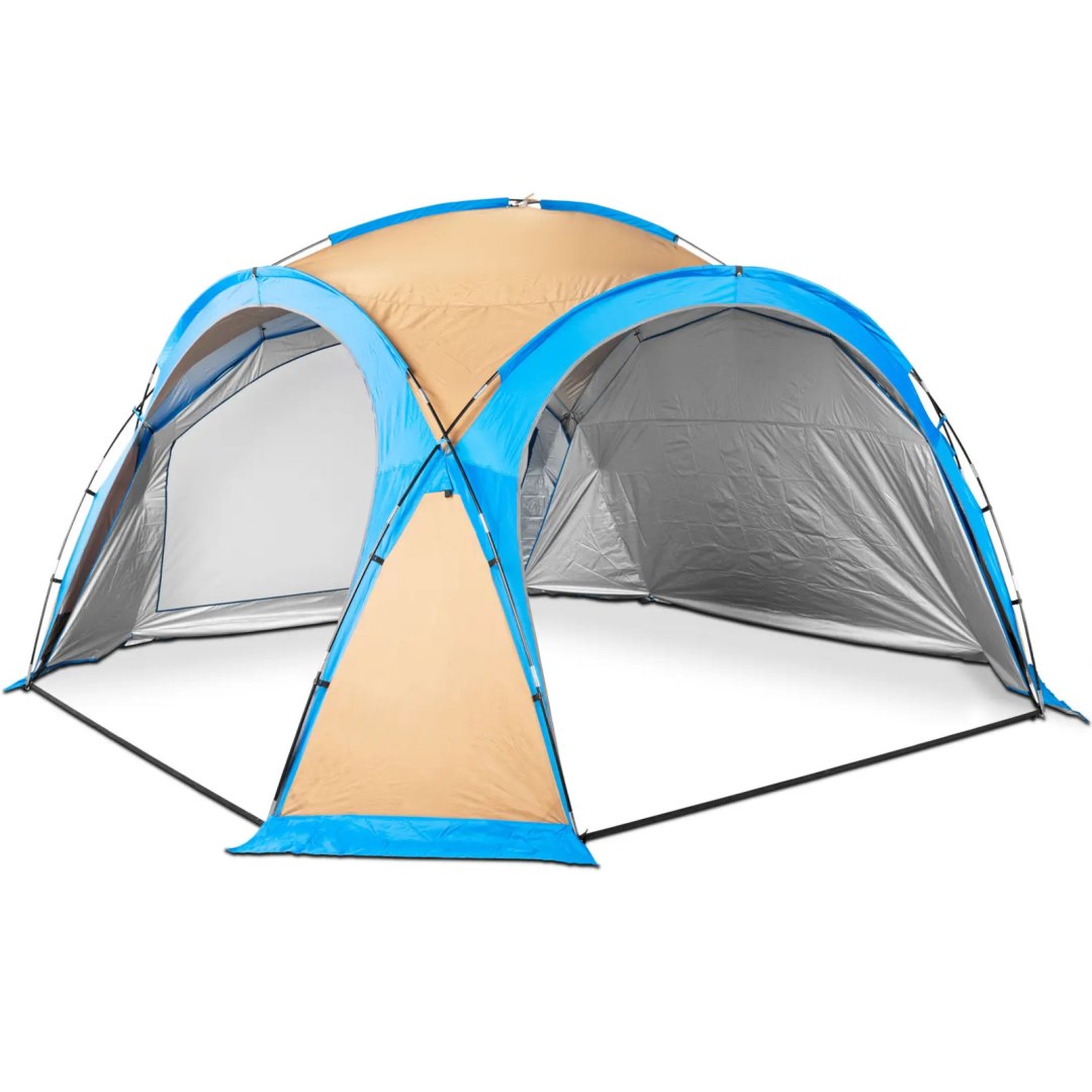 Namiot pawilon plażowy ogrodowy 420 x 420 x 235 cm Stan opakowania oryginalne