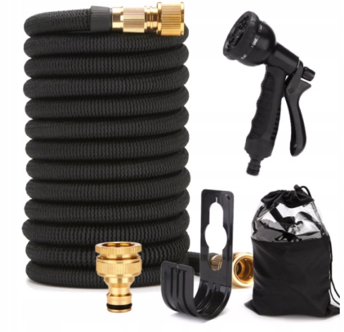 

Wąż Ogrodowy Rozciągliwy Pistolet Złączki 8w1 30m