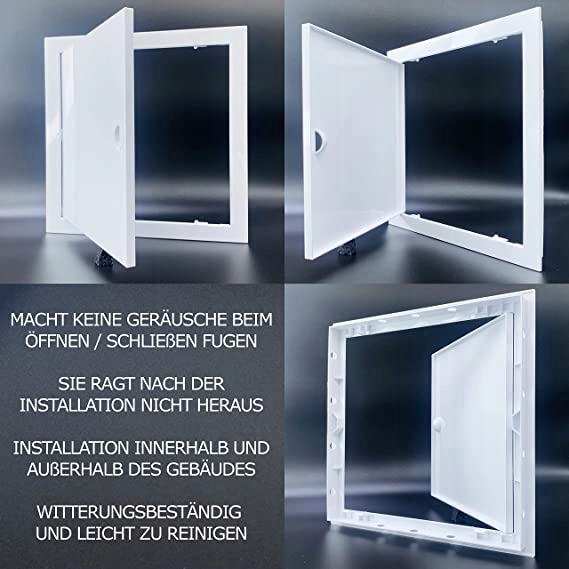 DRZWICZKI REWIZYJNE PLASTIKOWE ABS 30x30 CM BIAŁE Marka inna