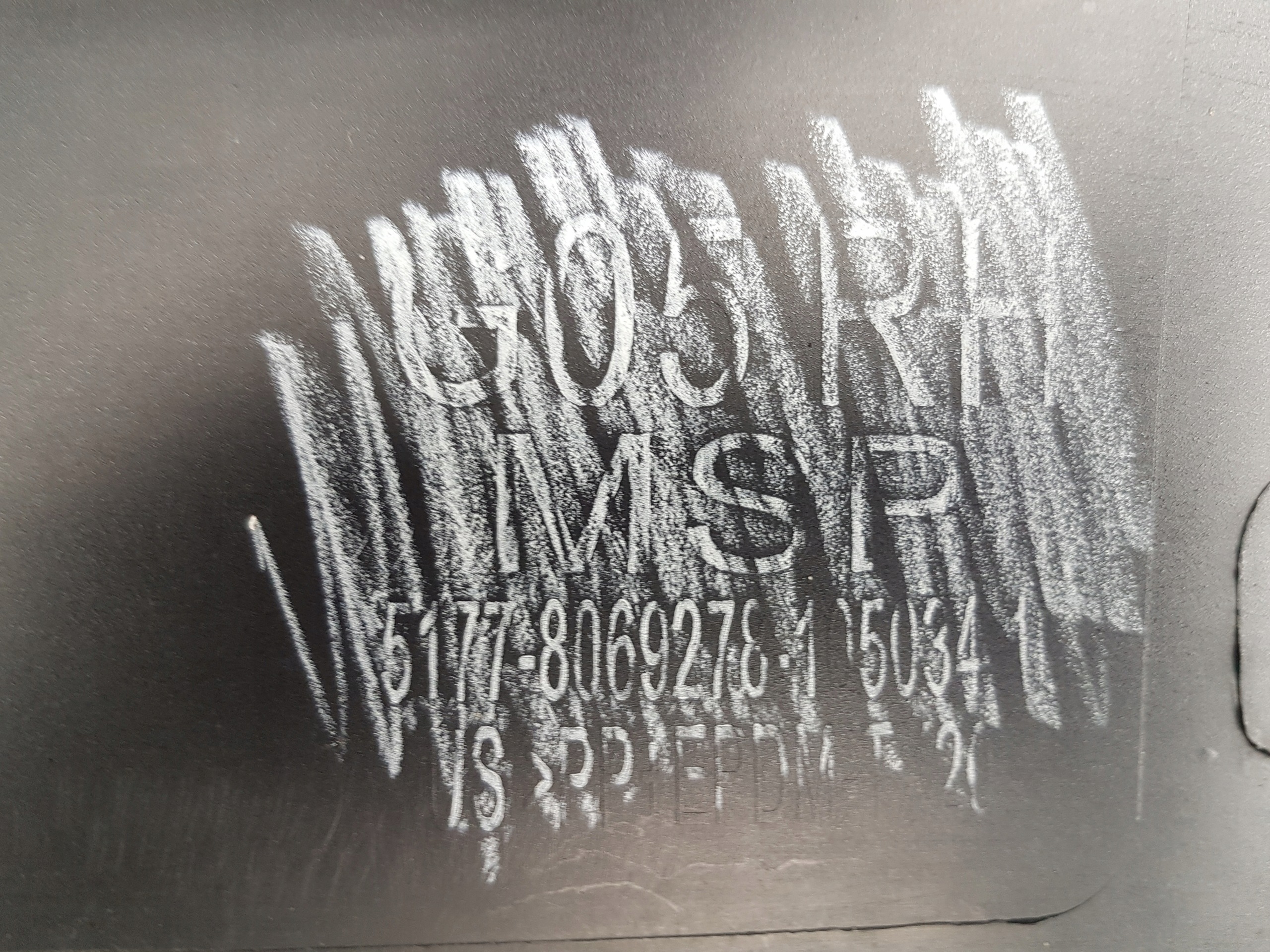 moulding threshold right BMW X5 G05 m-packet 8069278