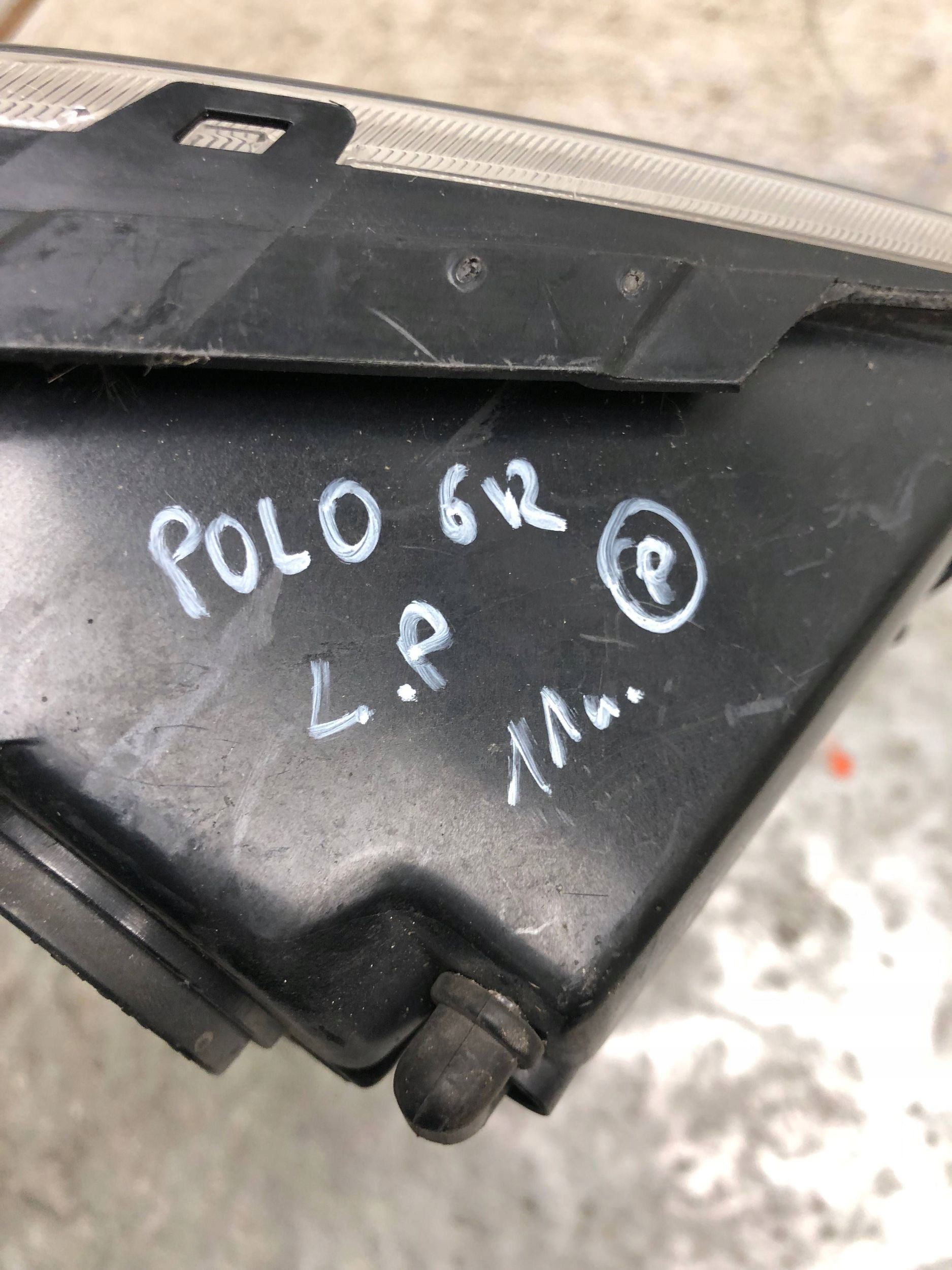 fog light left front VW POLO V 6R 174159