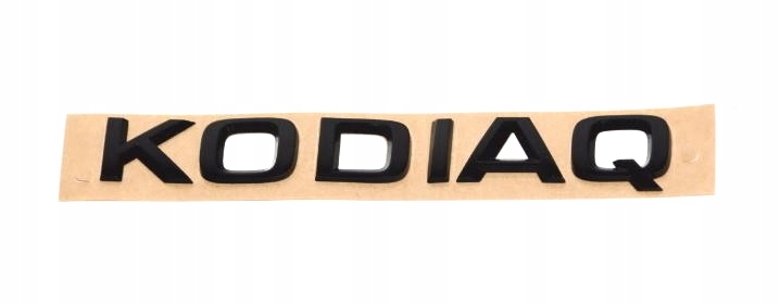 Czarny Znaczek Emblemat Napis Skoda Kodiaq 565853687H