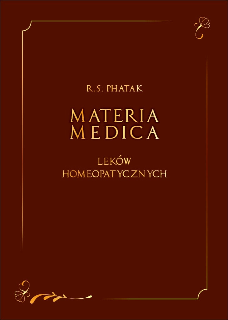 MATERIA MEDICA leków homeopatycznych miękka R. S. PHATAK