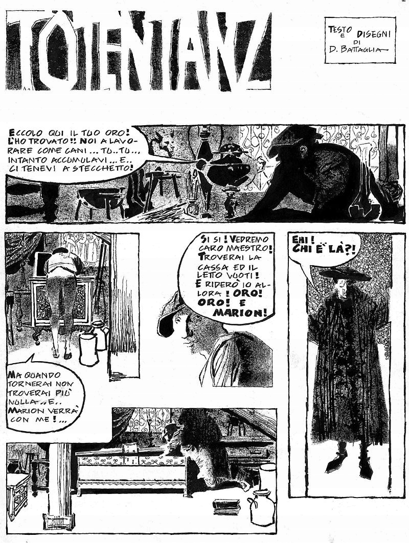 OPOWIEŚCI GROZY Dino Battaglia Mandioca NOWY folia Autor Battaglia Dino