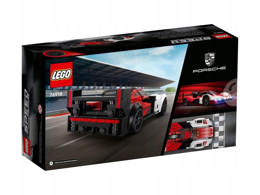 LEGO SPEED CHAMPIONS 76916 PORSHE 963 PREZENT Bohater brak