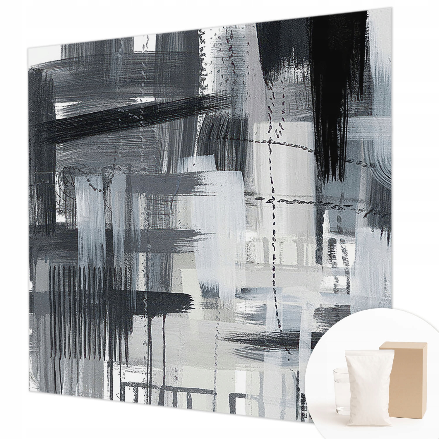 Flizelinová dekorativní fototapeta lepidlo Moderní umění 250 x 250 cm