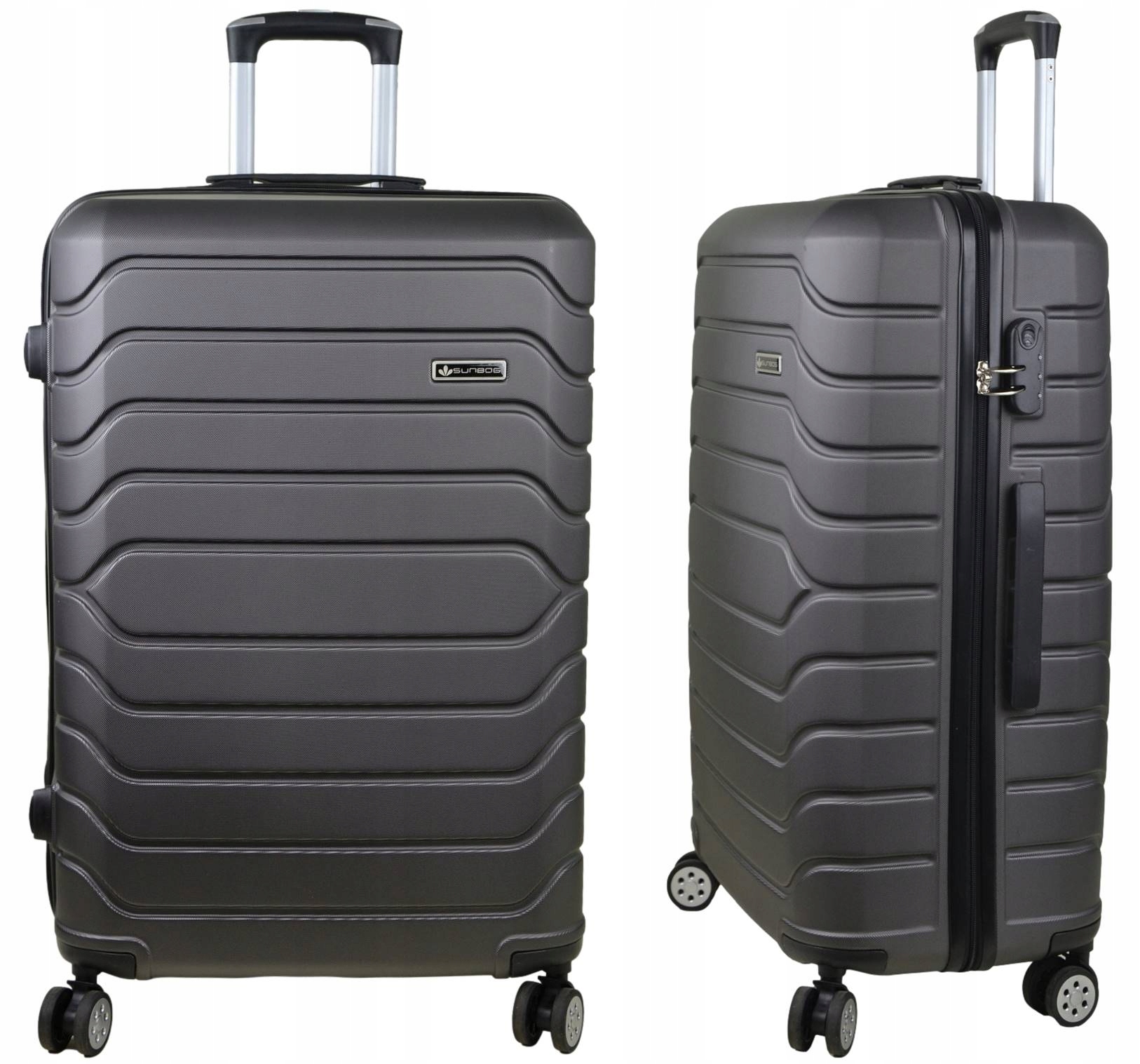 Duża walizka poliwęglanowa na kółkach frimy SunBag model Adara 90 litrów