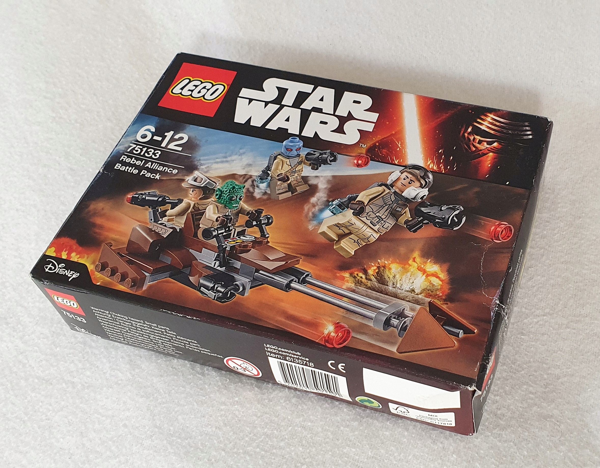 -- LEGO Star Wars 75133: Rebel Alliance Pack NOWY Marka LEGO