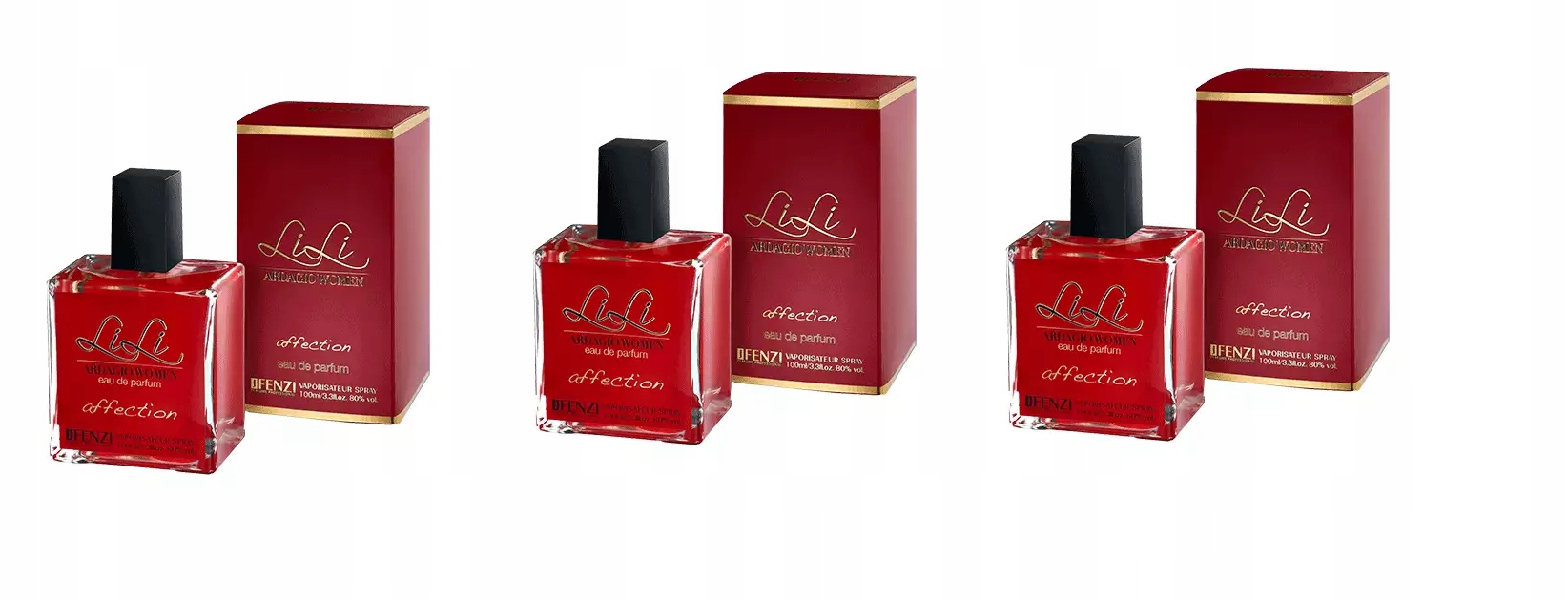 Jfenzi Lili Ardagio Affection 3x100 ml dámská parfémovaná voda