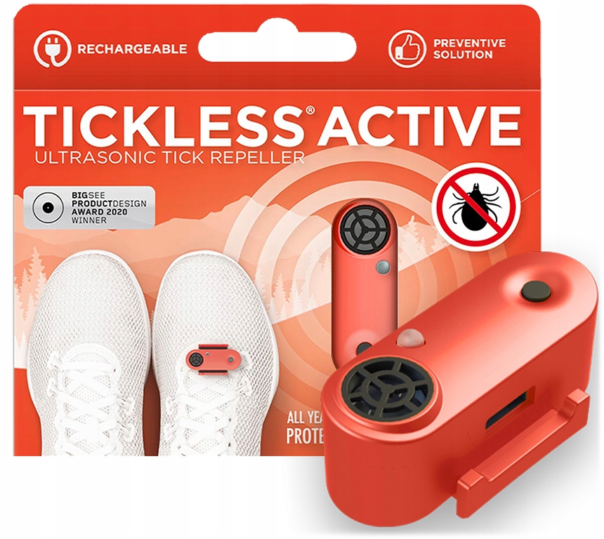 

Odstraszacz Kleszczy Dla Osób Aktywnych Tickless