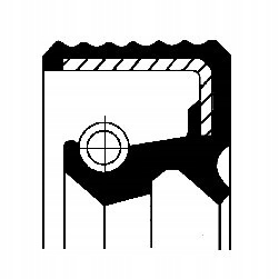 01035932 USZCZELNIACZ 20X30X5/6 HNBR BASLX27