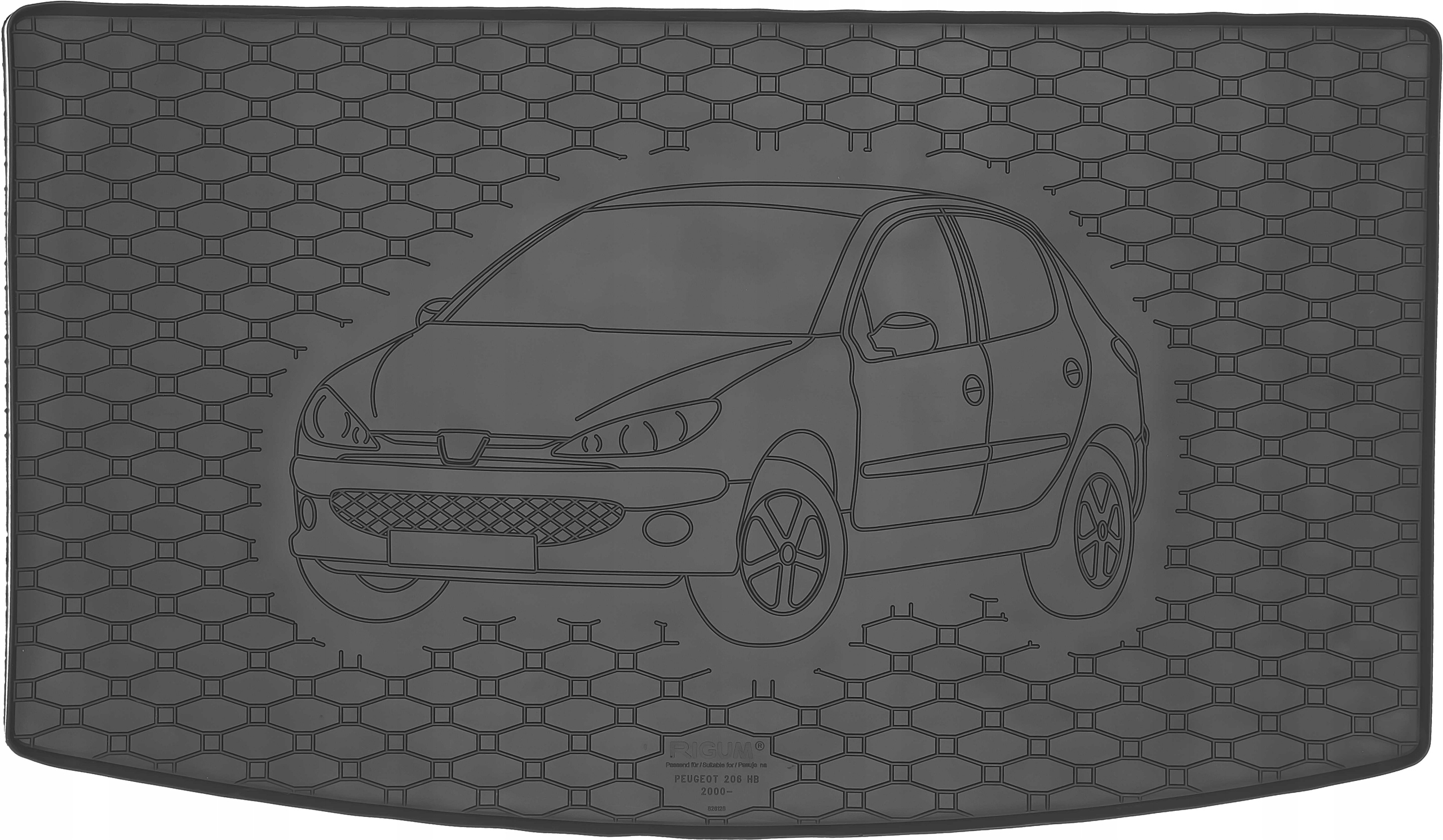 

Peugeot 206 Hb 2000-2012 Mata bagażnika