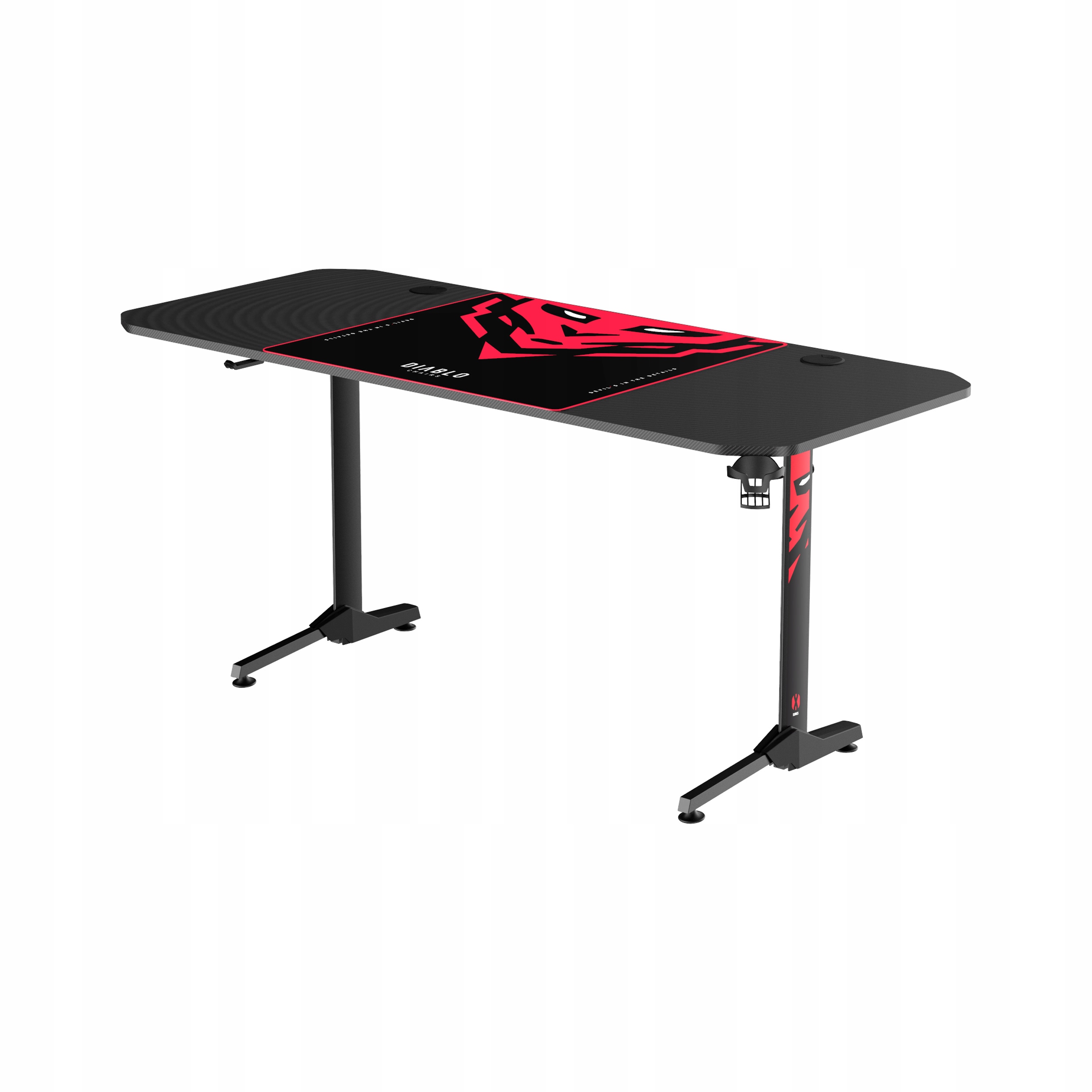 Herný stôl Diablo Chairs X-Mate 1600 Čierno-černý