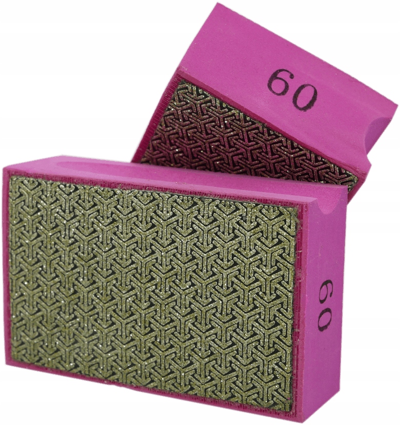 KOSTKA GĄBKA DIAMENTOWA POLERSKA RĘCZNA gr. 60