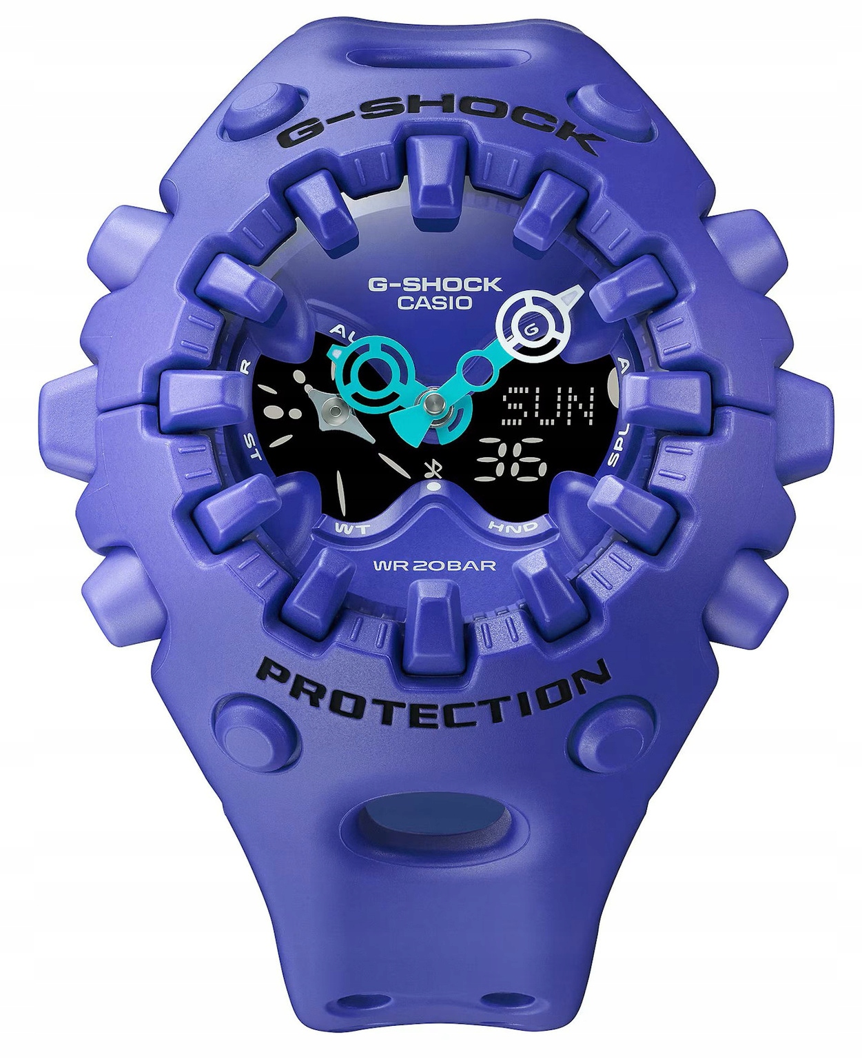 Modré Sportovní Futuristické Vodotěsné Hodinky Casio G-shock GA-V01