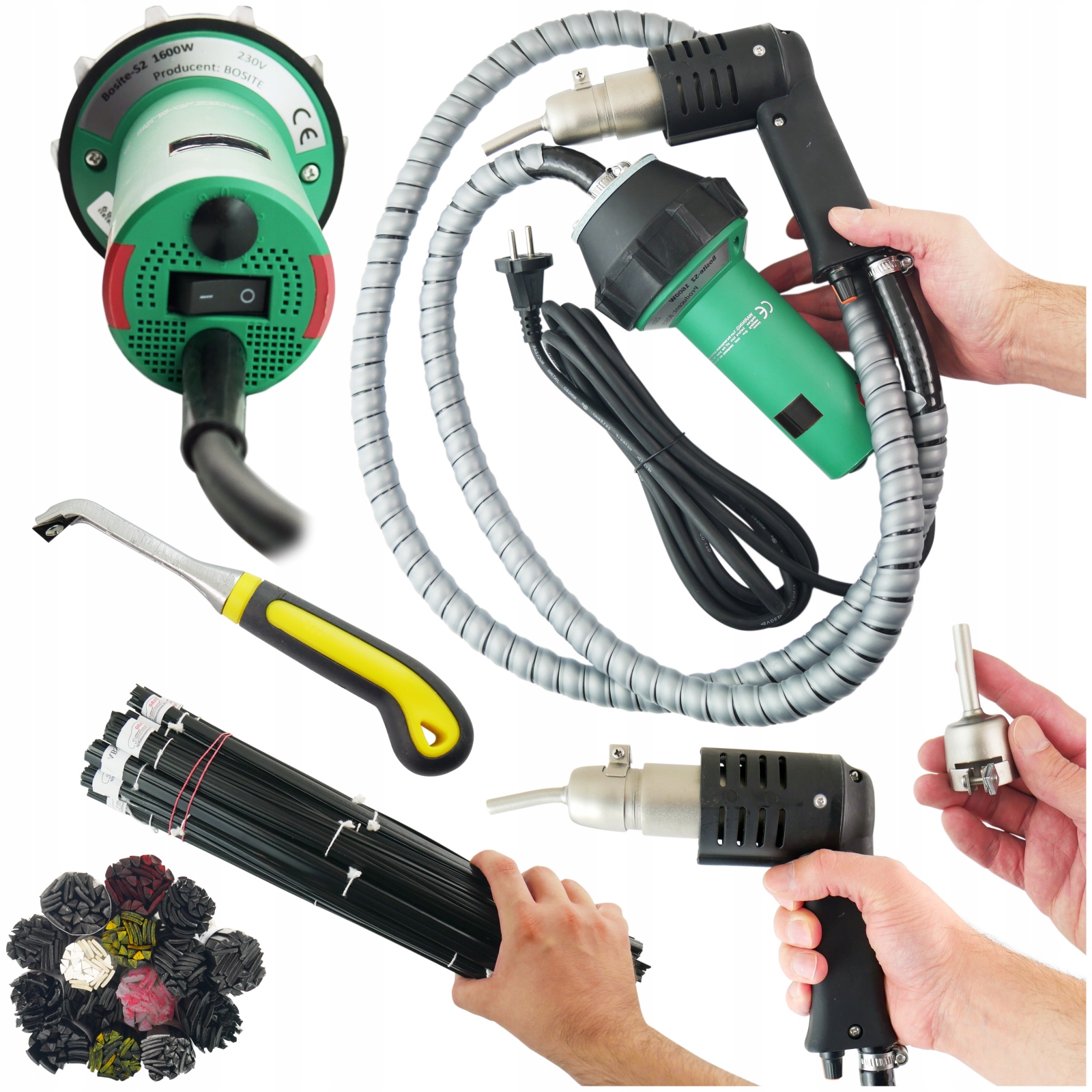 Svařovač plastů Bosite S2 Svařovací stroj 1,5 kg Spojovací Pro Automobilový Průmysl