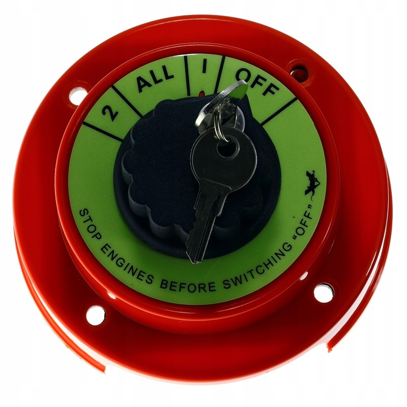 Dvojitý Vypínač Baterie S Klíčkem 61715