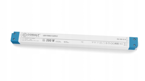 Led napájací zdroj CobaltElectro Plv 12V 200W IP20 B