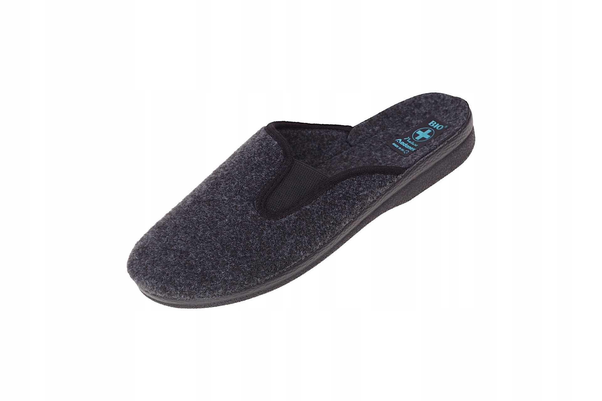 

Kapcie filcowe Bio Adanex 25581 ciepłe z gumą 43