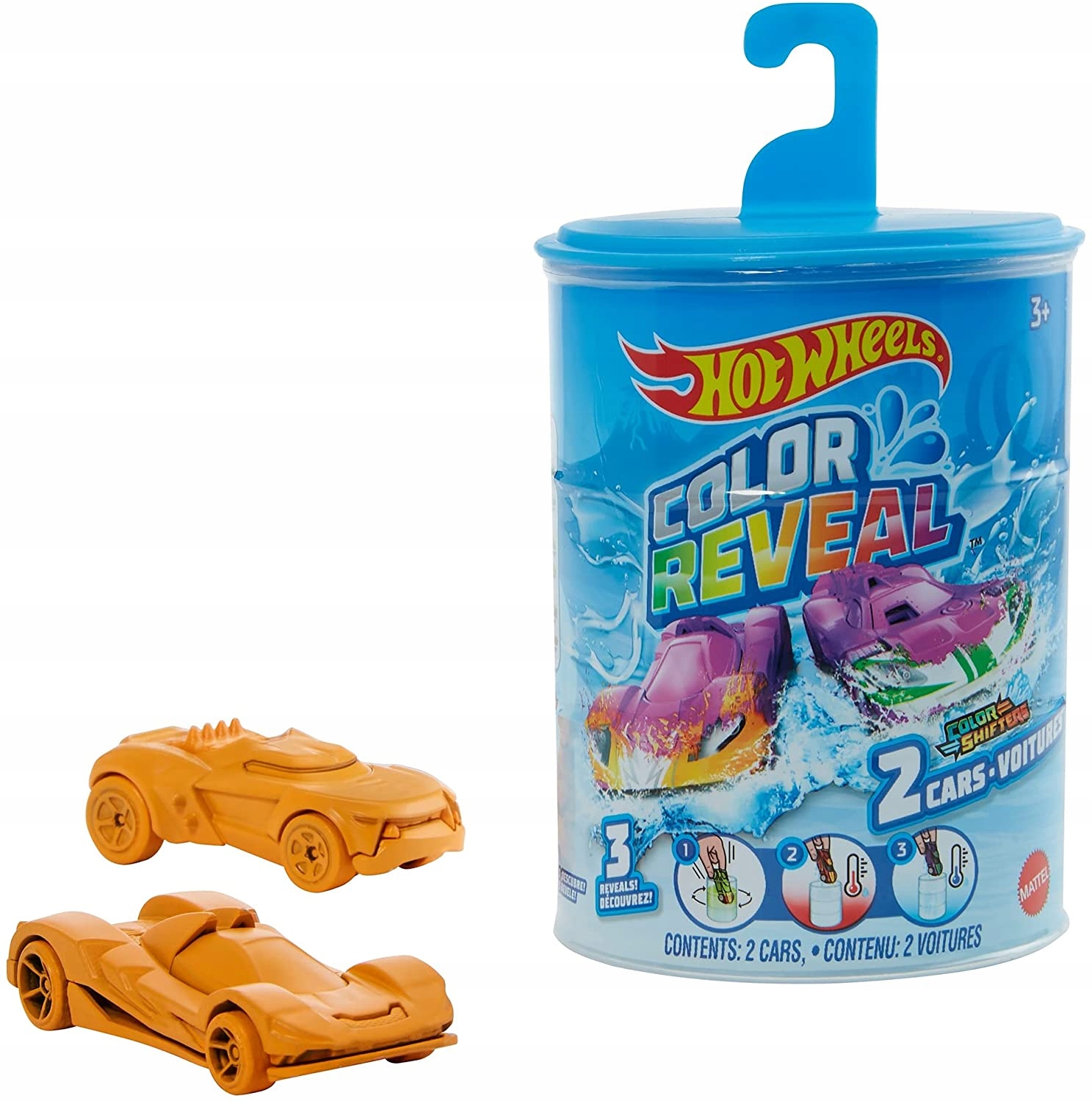 

Hot Wheels Color Reveal 2 autka niespodzianki