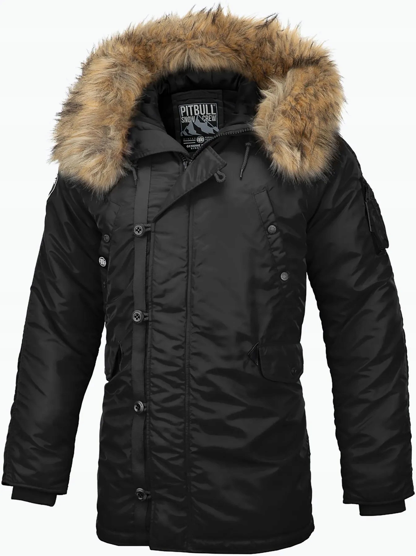 Pánská bunda Pit Bull West Coast Alder Fur Hooded S