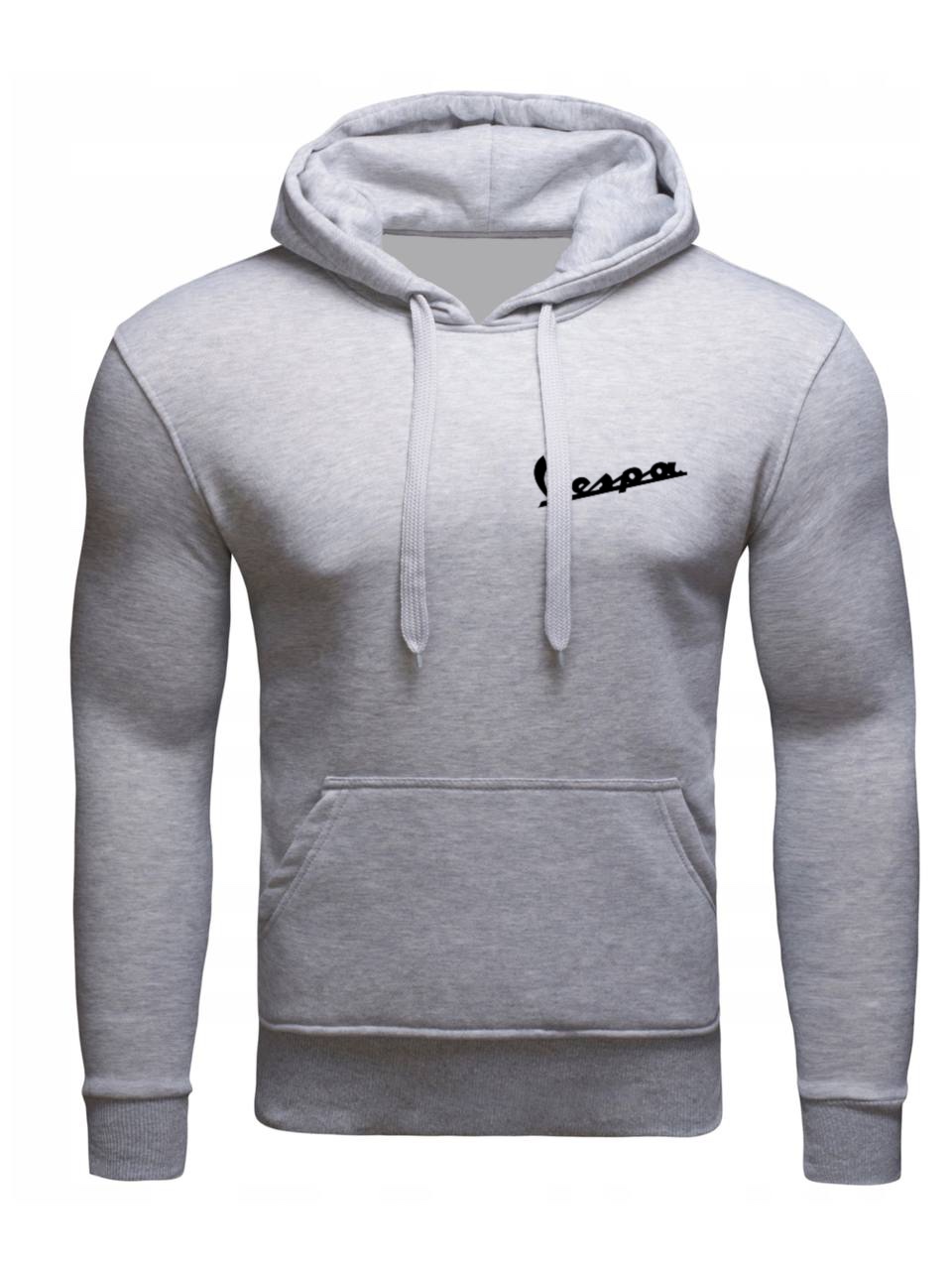 

Bluza Z Kapturem Vespa Męska Szara M