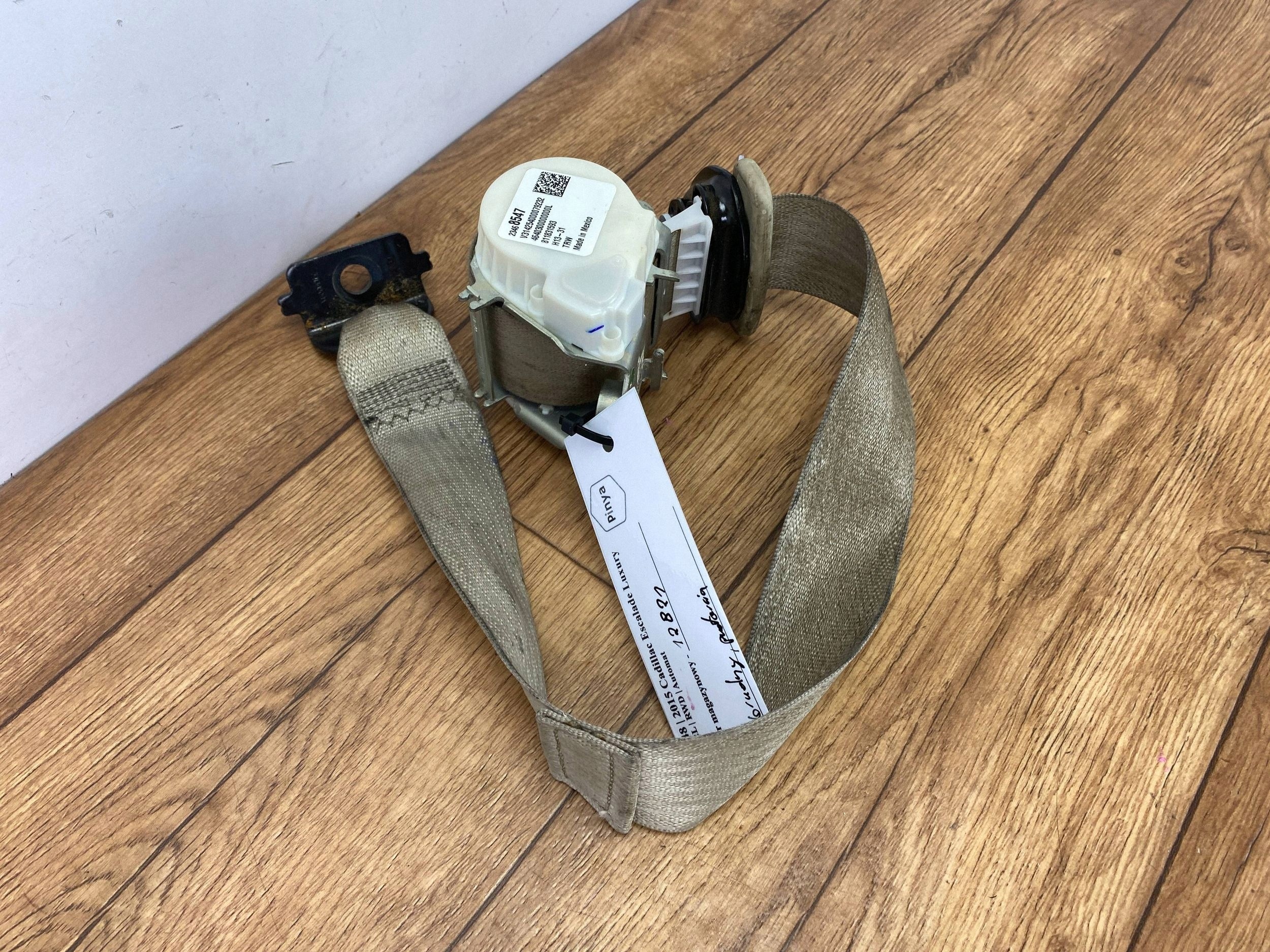 hinten Gurten Sicherheits Cadillac Escalade IV 2015+