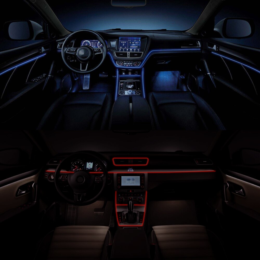 2M ŚWIATŁOWÓD EL WIRE LED TAŚMA PASEK AMBIENT Producent części Interlook