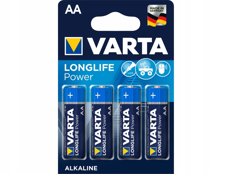 

Baterie Alkaliczne R6 Aa 4szt High Energy