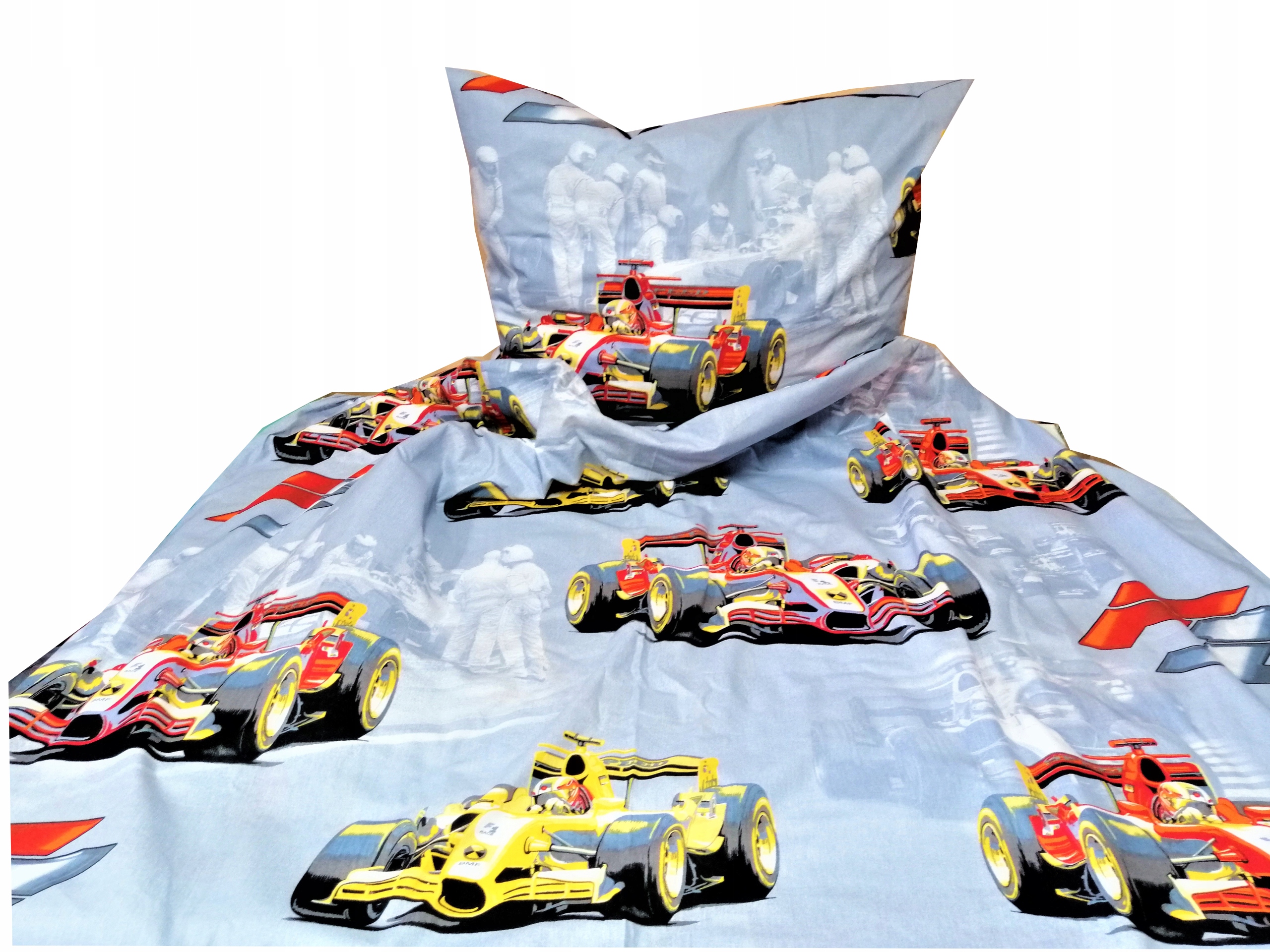 Prodyšné Povlečení 100% bavlna Formula 140x200+1x70x80