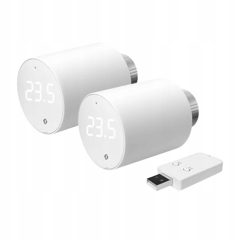 Shelly Bluetooth Wifi Hlavica S Centrálou Na Vykurovanie, 2 Kusy Chladičov