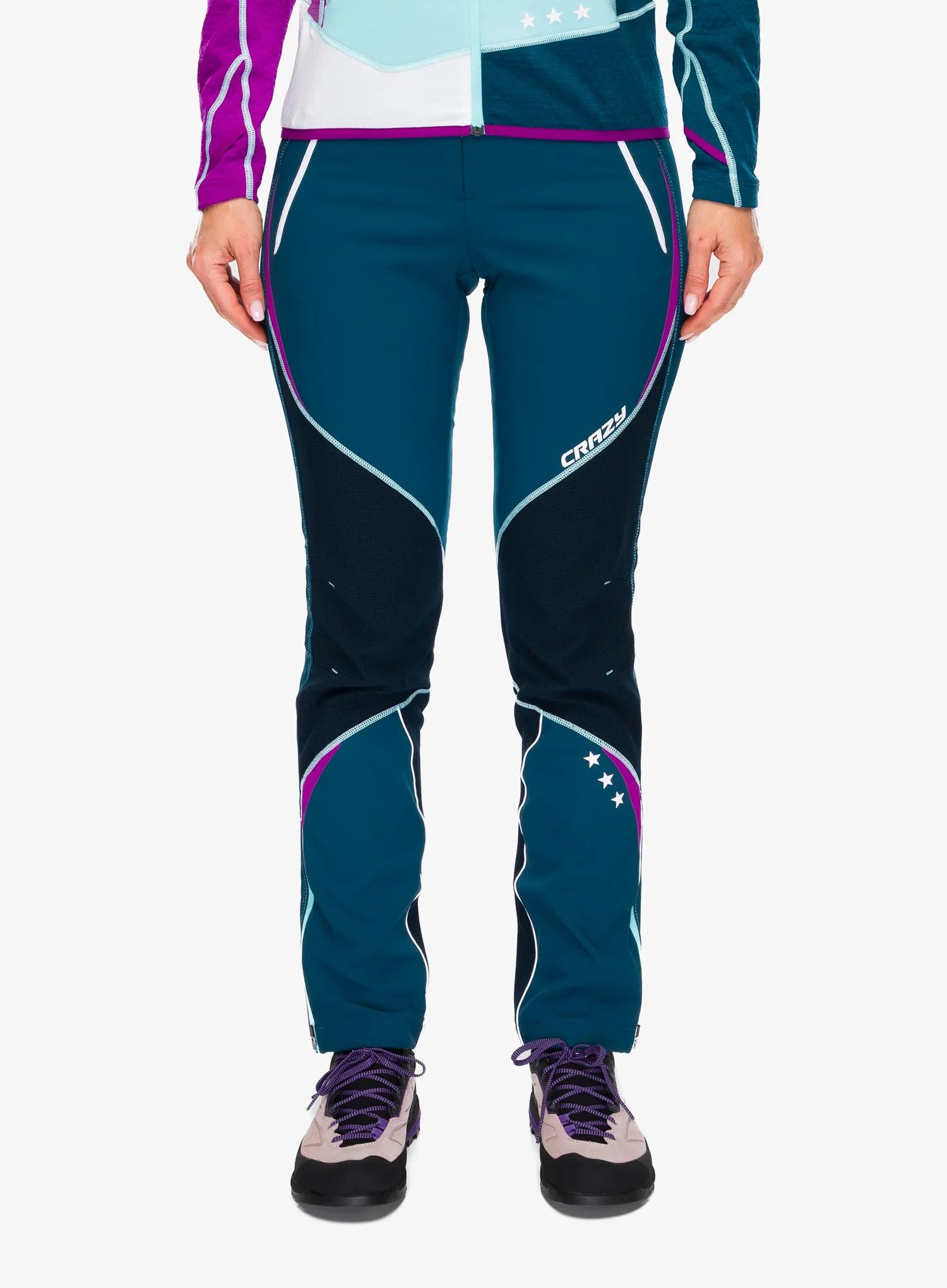 Spodnie softshell damskie Crazy Pant Electra early/early 46 (L)