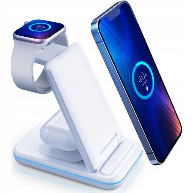 

Ładowarka indukcyjna 3w1 3mk do smartfona, iWatcha
