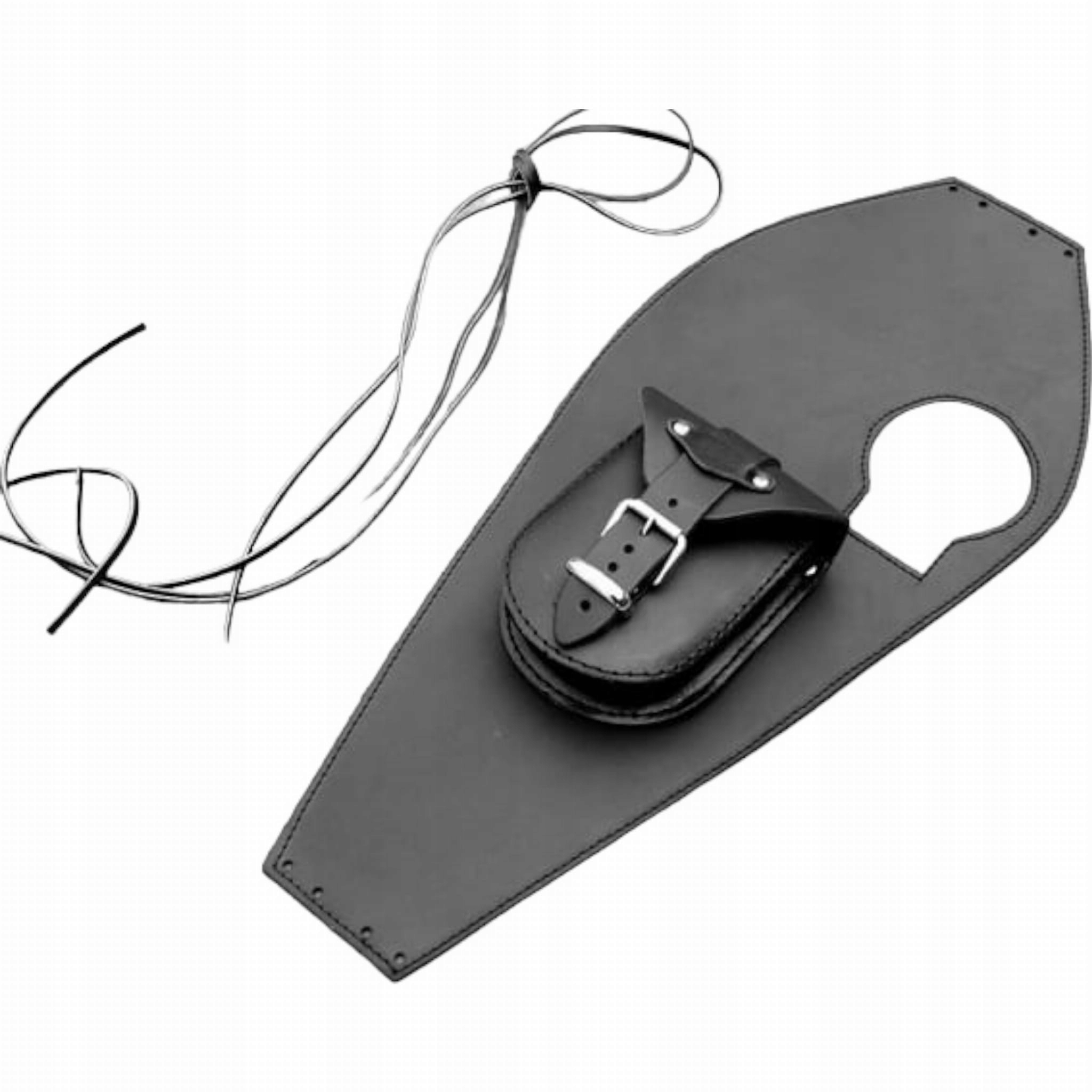 Pás na nádrž ProSpeed Kožená kravata Yamaha Virago 535 bez cvočkov