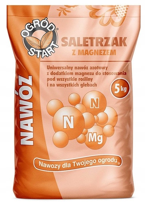 

Nawóz Uniwersalny Saletrzak Magnezem Granulat 5KG
