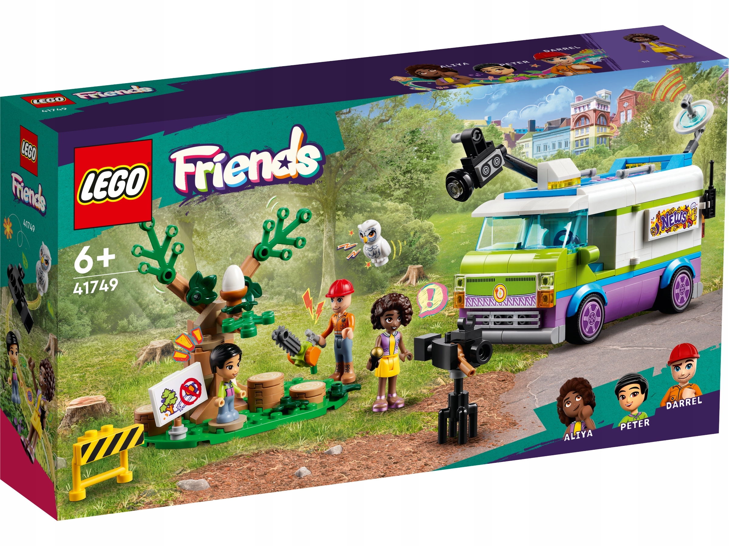 Lego 41749 Friends Reportérská dodávka