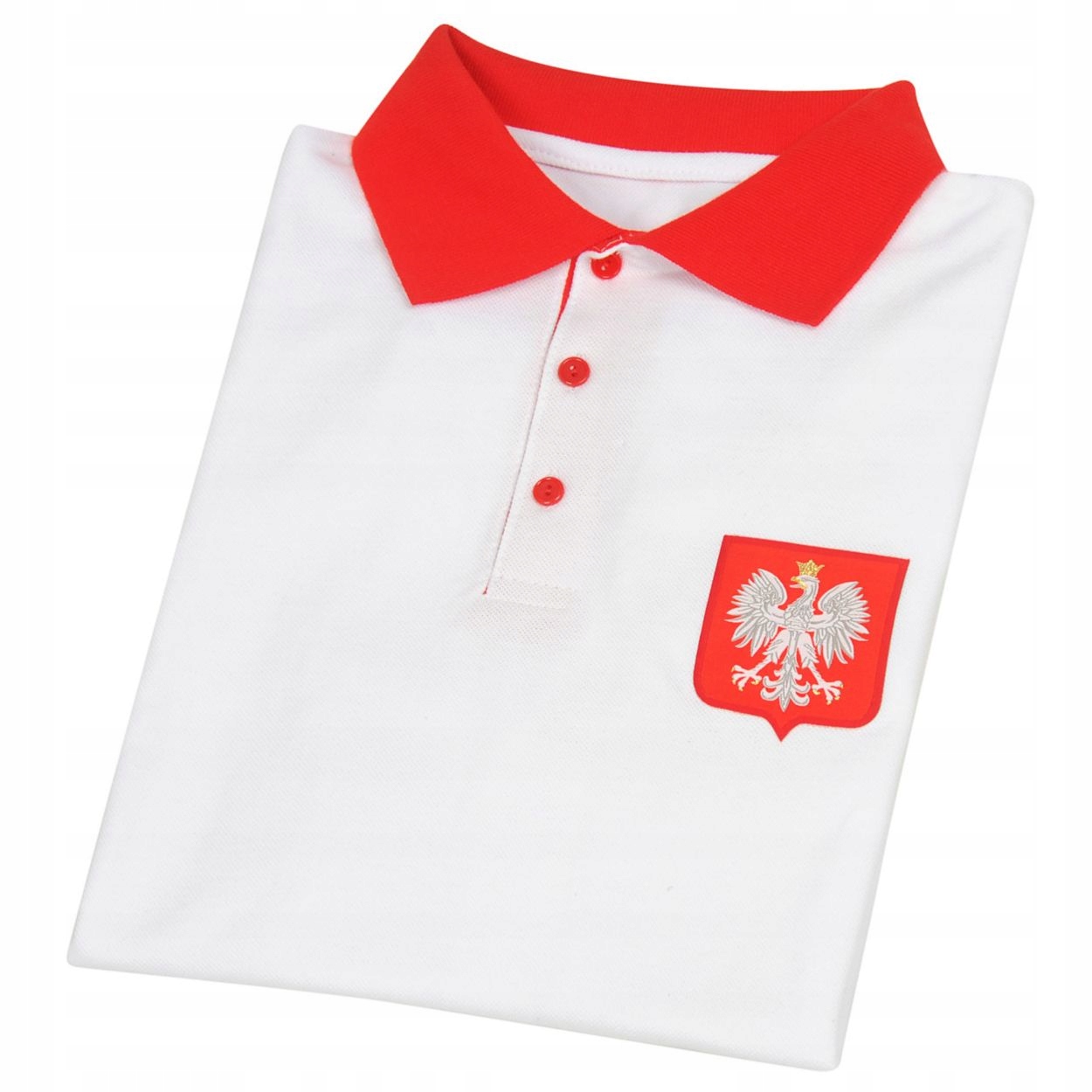 Koszulka polo Polska biało-czerwona XXL! Kolekcja Polska