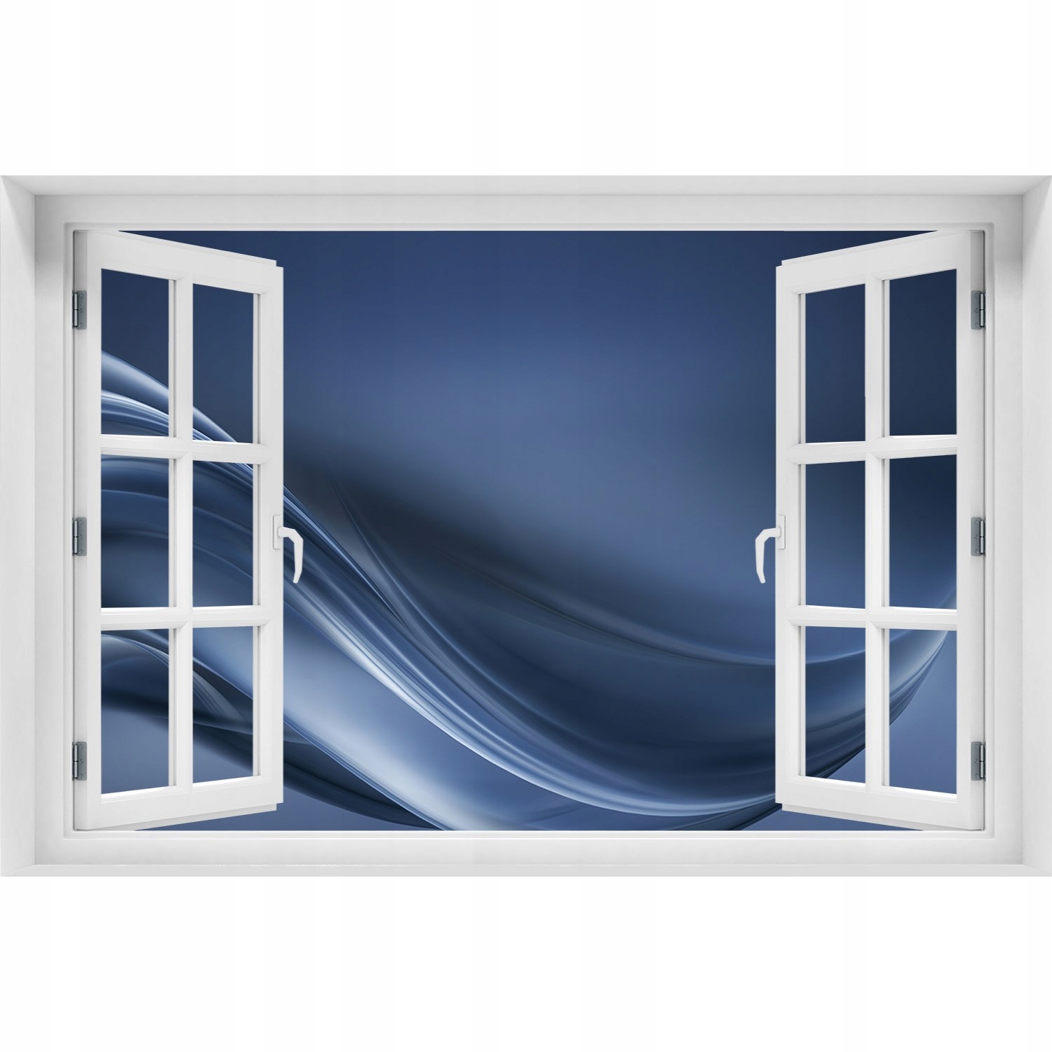 

Samoprzylepna naklejka ścienna Szara fala 150x100