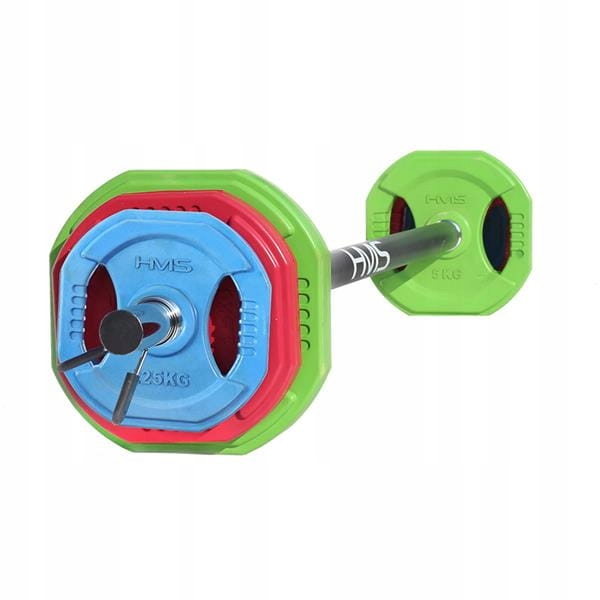 SZTANGA REGULOWANA DO TRAINING PUMP 20KG HMS SBP20 Marka HMS