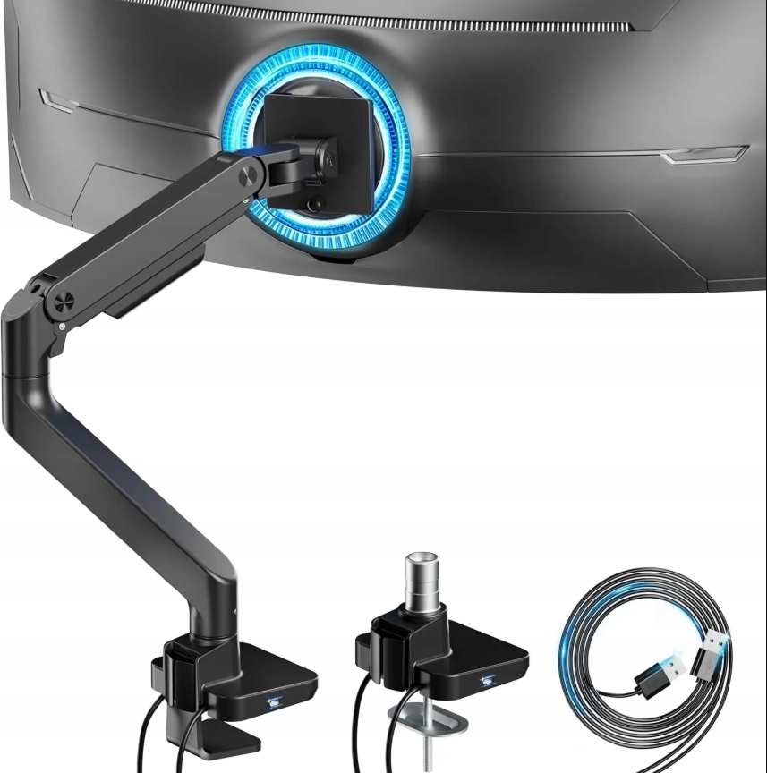 Držiak na rameno monitora pre obrazovky 17-49'' 20 kg Stolný Ares Wing