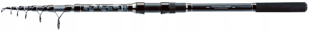 Wędka Węglowa Karpiowa 3,6m Tenesa Tele Carpinus Sht 360cm 50-120g