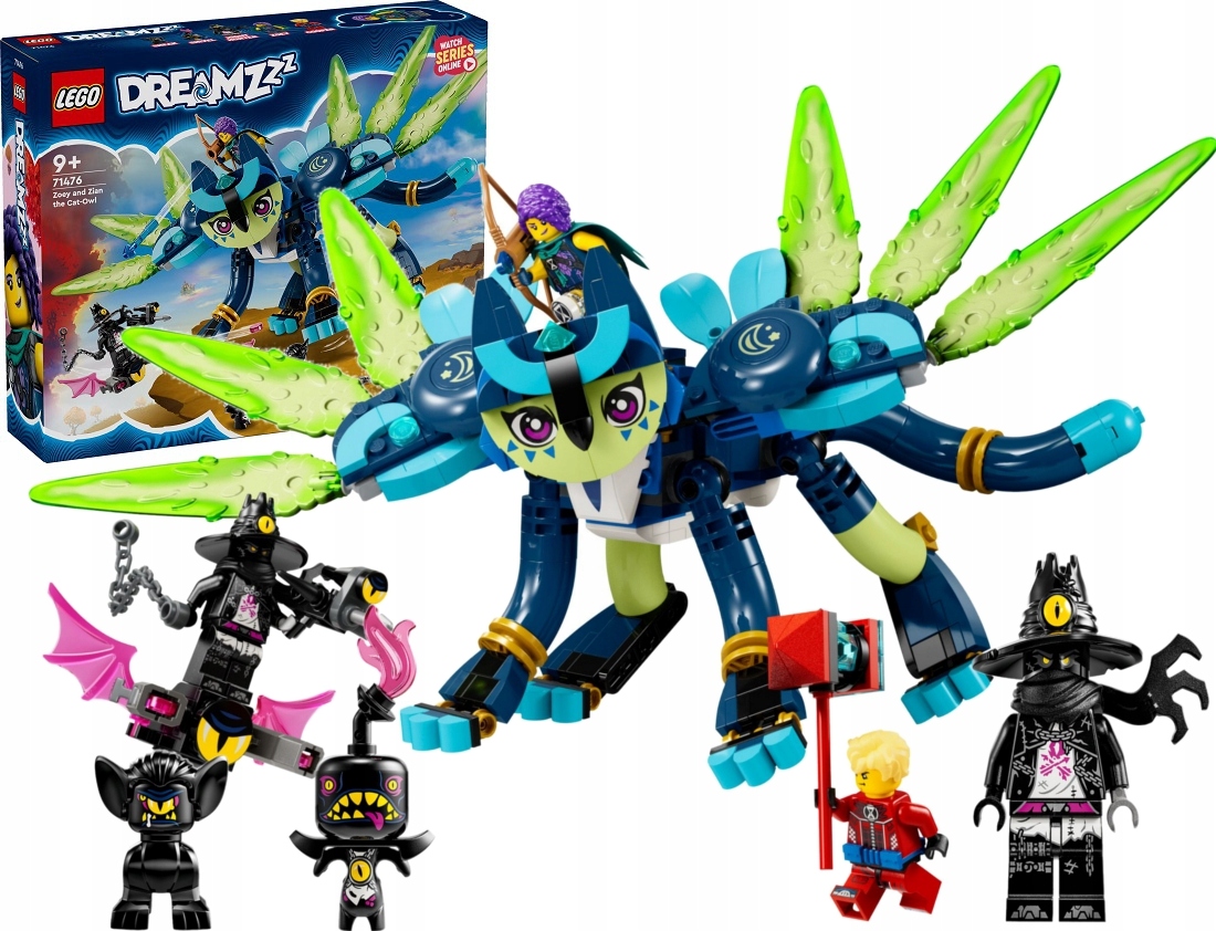 stavebnice Lego Dreamzzzz Zoey A Sowokot Zian 71476