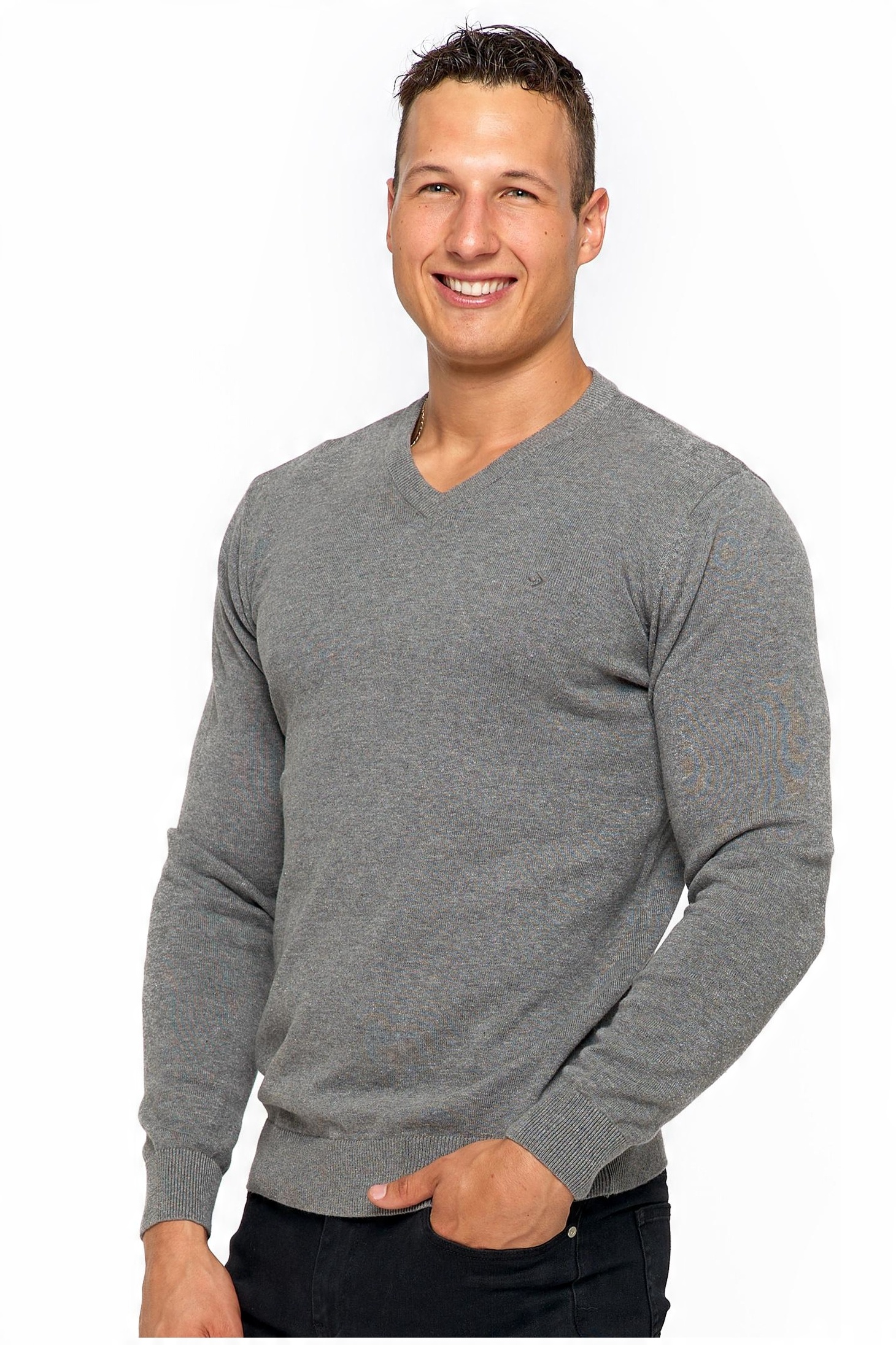 

Sweter Męski dekolt w serek Moraj XL