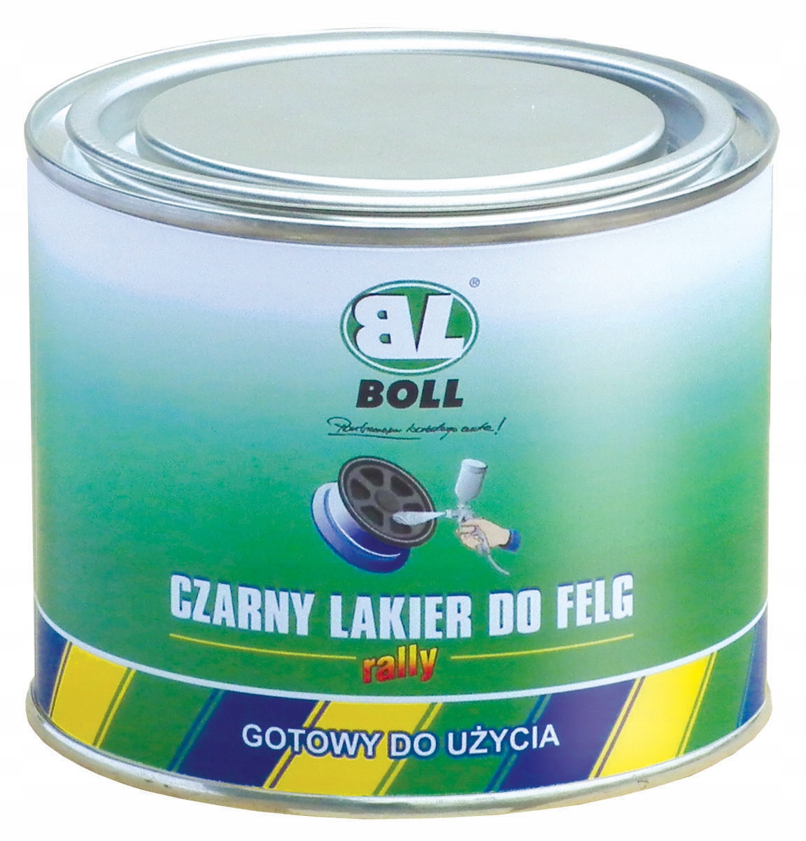 

Boll Rally Akrylowy Lakier Do Felg Czarny Mat 0.5L