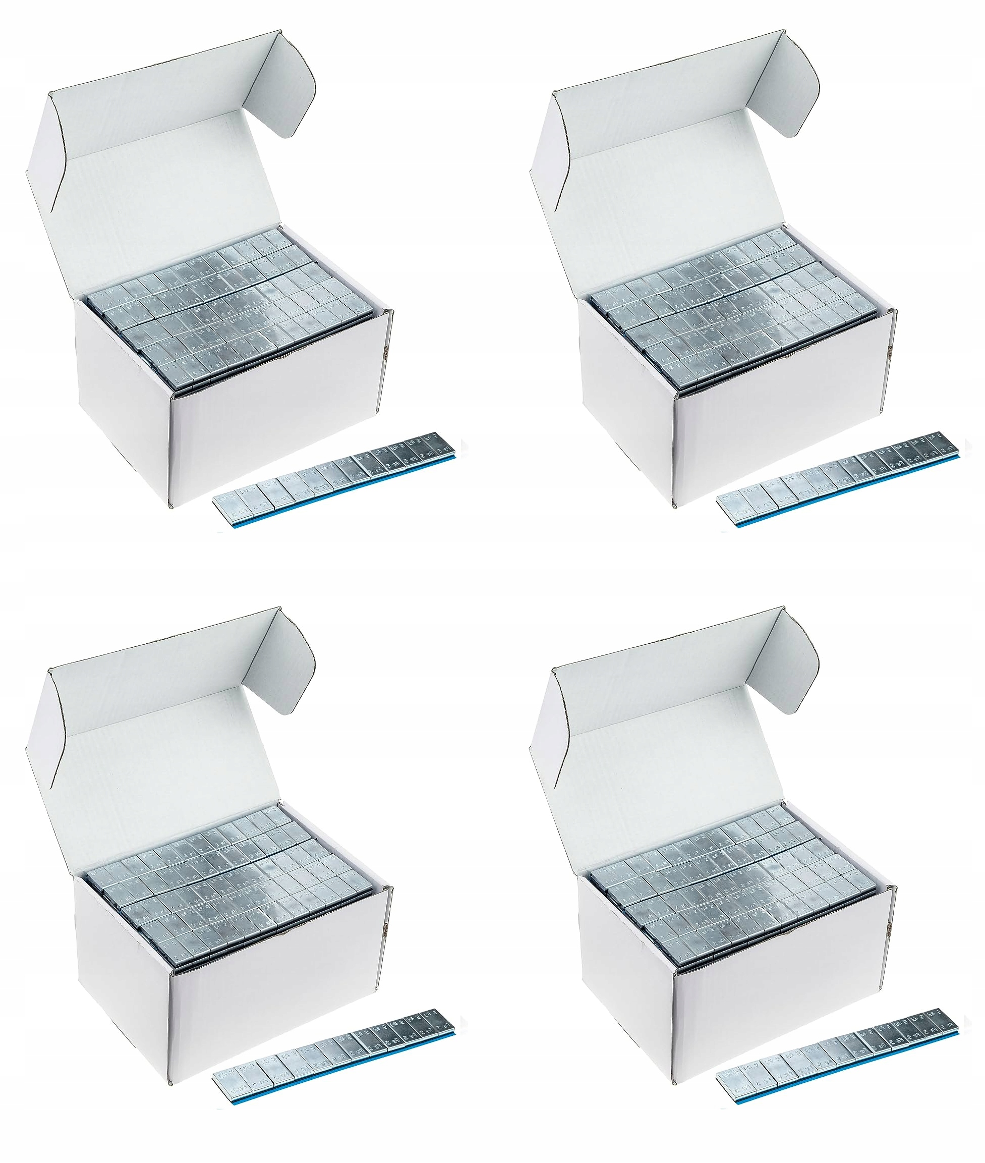 Závaží lepené na hliník pozink 5 g 400 proužků 24 kg