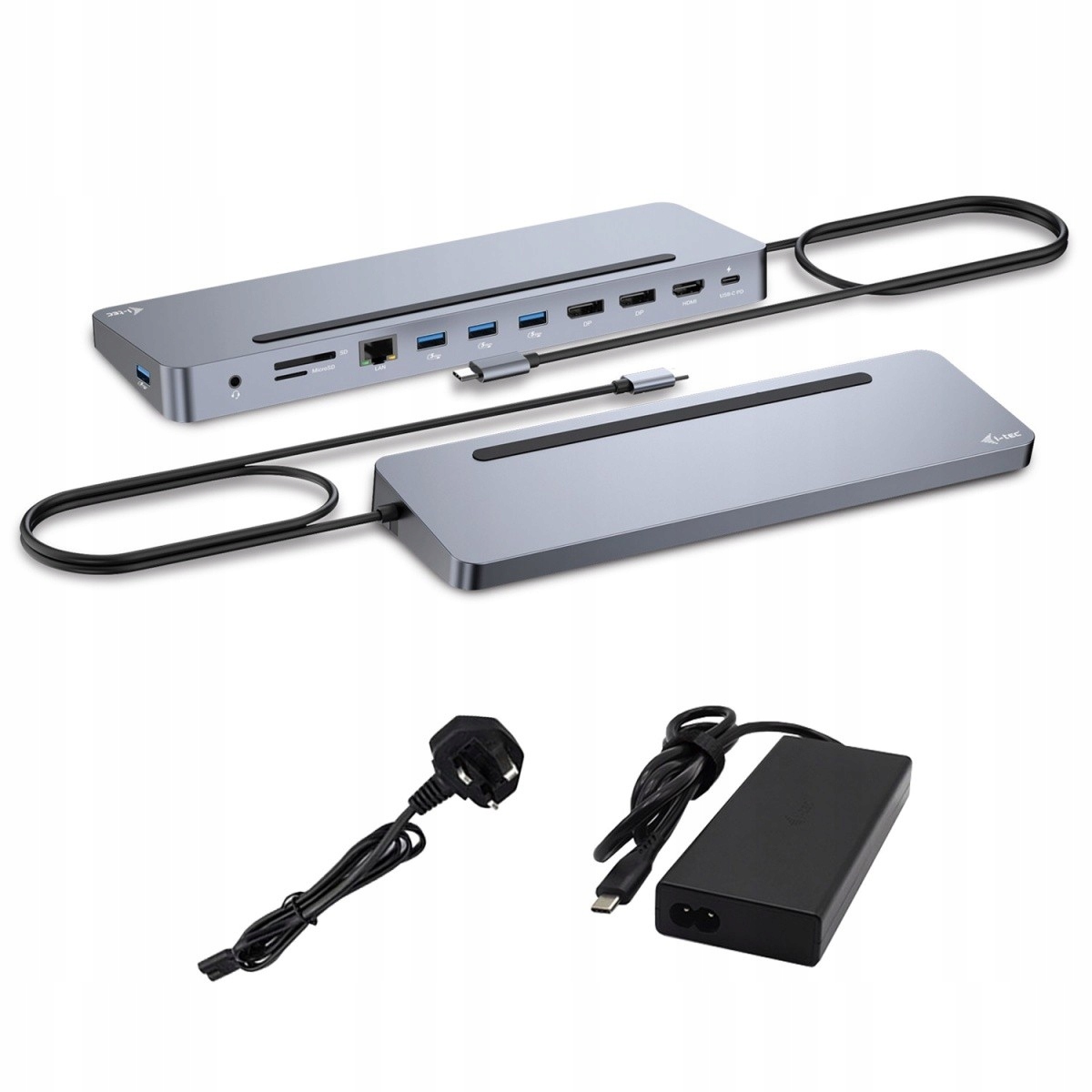 Dokovacia stanica Usb-c Metal Ergonomic 4K 3x Display Docking Station Pd+)
