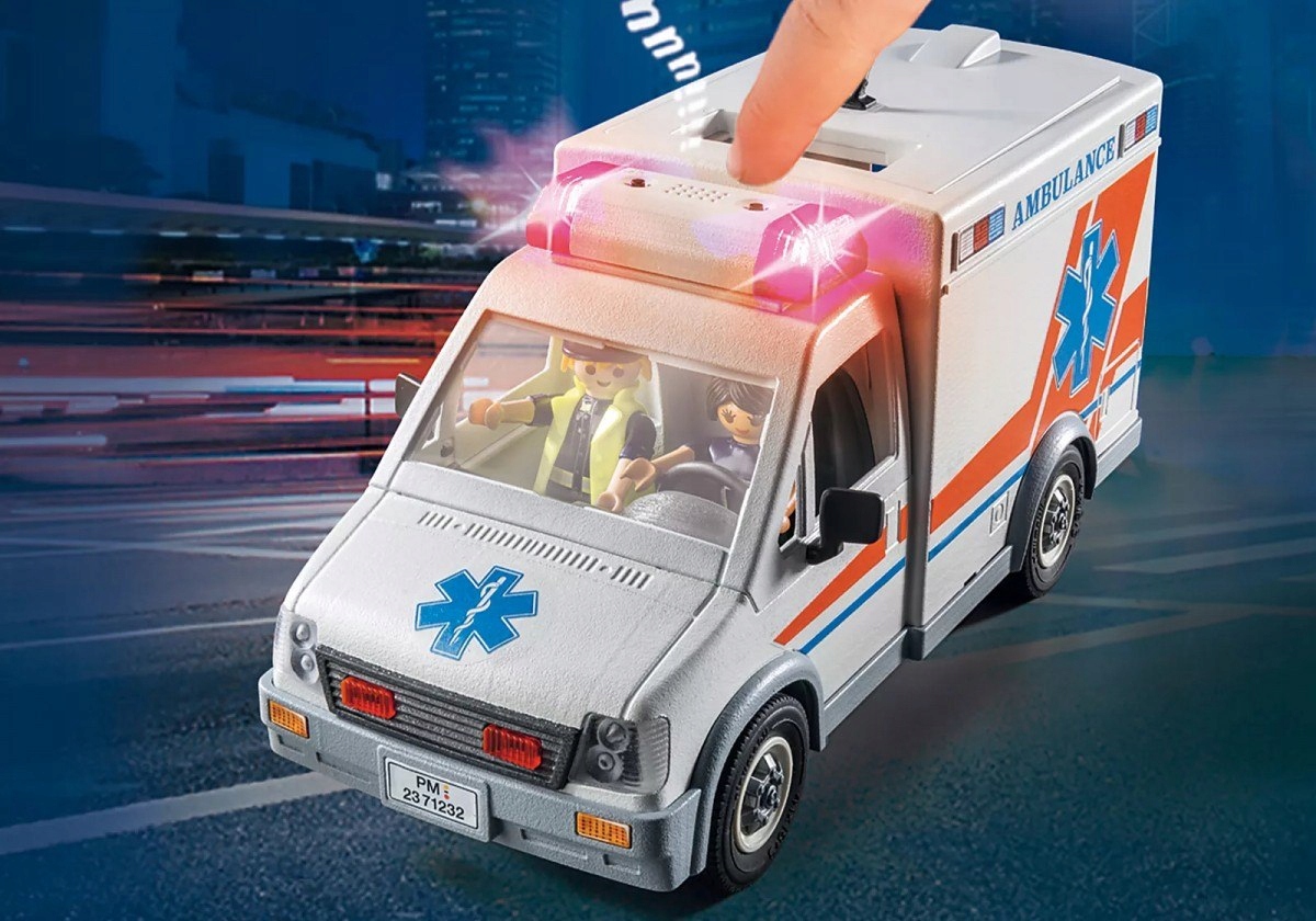 Zestaw Playmobil 71232 Ambulans Karetka pogotowia