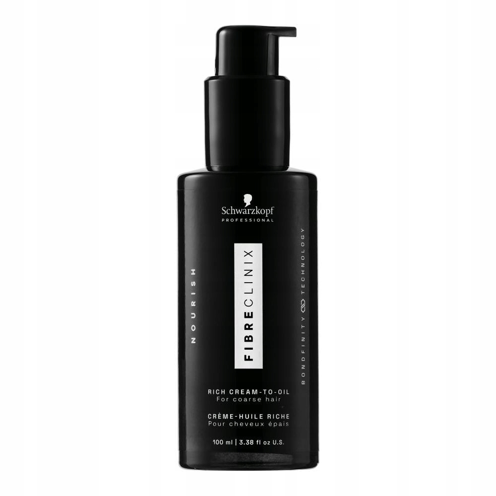 Schwarzkopf Fibre Clinix Bondifinity Rich Cream-To-Oil krémový olej 100